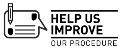 Help Us Improve - Our Procedure